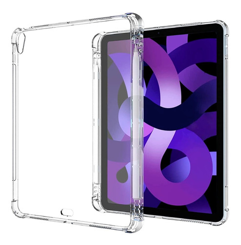Funda Transparente Soporte Lapiz Para iPad Air4 Y Air5 10.9