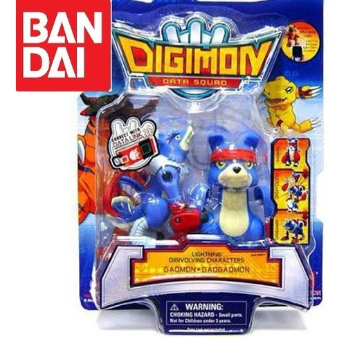 Boneco Digimon Linha Digivolving Spirits, Gaomon/gaogaomon