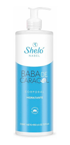 Crema Baba De Caracol Corporal 1 Litro Hidratante Shelo Nabe