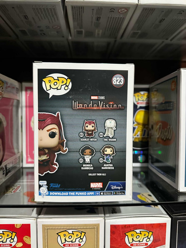 Funko Pop 823 Marvel Wanda Visión Scarlet Witch Collector Co (Usado)