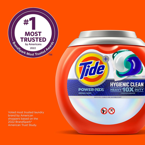 Detergente Líquido Higiénico Para Ropa Resistente Tide Power