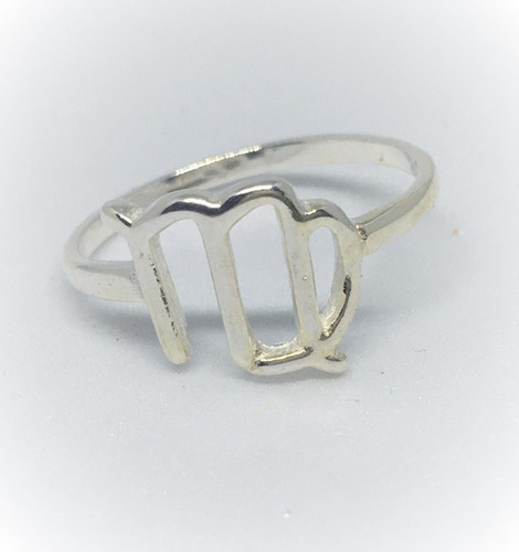 Anillo Signo Del Zodiaco Virgo Plata 925.