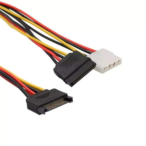 Cable Sata Macho A 4 Pin Ide Molex Mas Sata Hembra