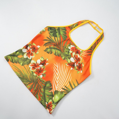 Conjunto De Pantalones Cortos De Verano Con Estampado Floral