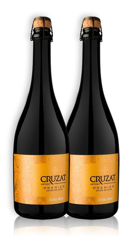 Cruzat Premier Champagne Extra Brut Kit X2u 750ml Mendoza