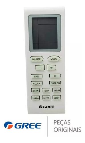 1 Controle Para Ar Condicionado Split Gree Yb1f2 Original