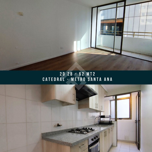 Dpto 2d 2b - 62mt2 - Santiago (con Bodega Y Estacionamiento)