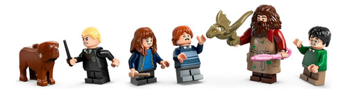 Lego Harry Potter 76428 Visitante inesperado de la cabaña de Hagrid, número de piezas 896