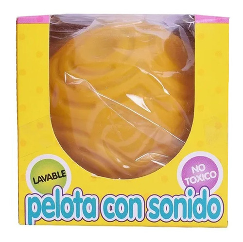 Pelota De Goma Con Sonido Primera Infancia 