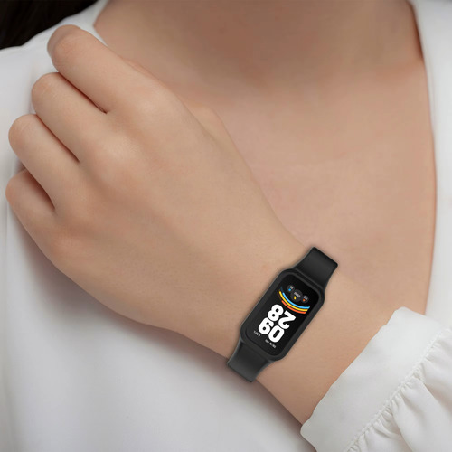 Pulseira De Silicone Colorida Para Xiaomi Mi Band 9 Active