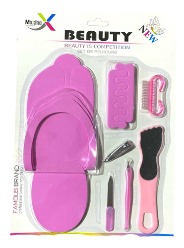 Set Pedicure Profesional Zapatillas Desechables Corta Uñas