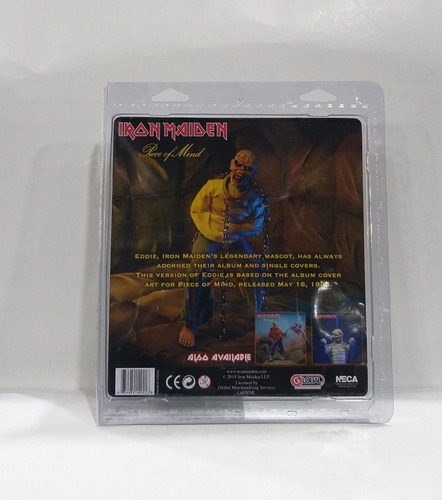 Iron Maiden - Piece Of Mind Muñeco Figura De Colección