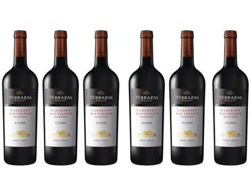 Vino Terrazas Reserva Cabernet Sauvignon 750ml Tinto Caja X6