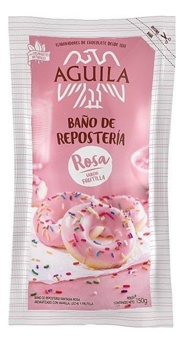 Baño Aguila Sachet Rosa Sabor Frutilla X 12 Unidades