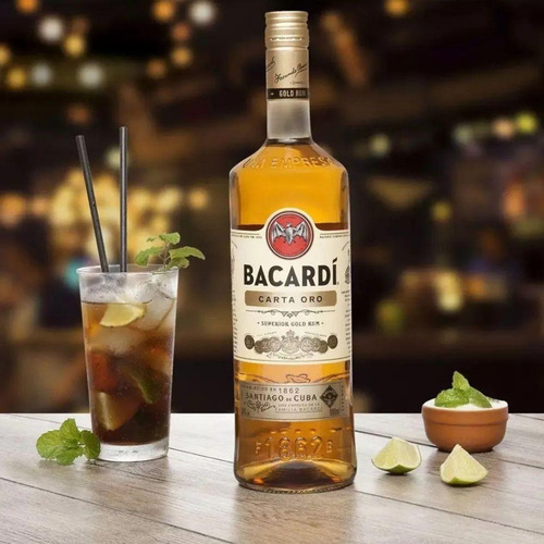 Rum Bacardí Carta Oro 980ml
