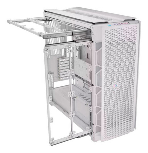 Chasis Corsair 9000d Rgb Airflow Full Tower White Color Blanco