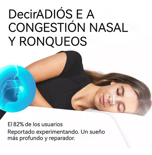 Tiras Nasales Antirronquidos Dilatadores Nasales Magnéticos Diseño Innovador Para Mejorar La Respiración OXYGLOW Pack 30
