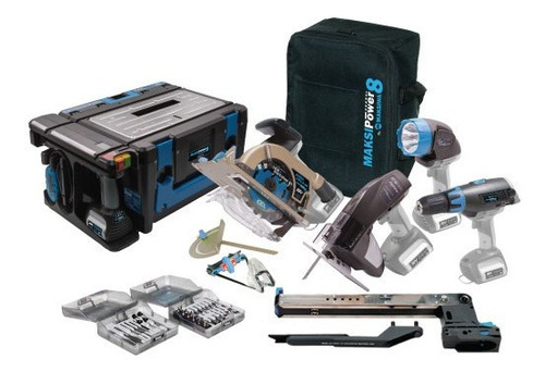 Maksipower 8 Multi Função 8 Em 1 Blue Edition Mp8 Maksiwa