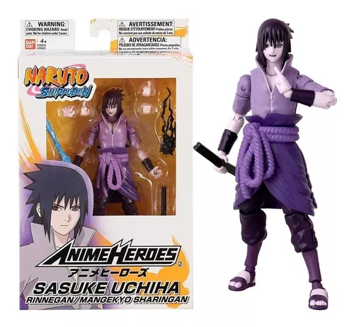 Boneco Action Figure Brinquedo Miniatura Sasuke Uchiha