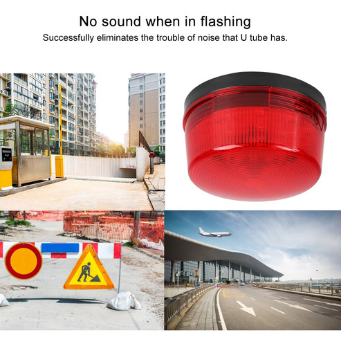 Luz De Advertência Led De Alto Brilho, 15 Leds, Estroboscópi