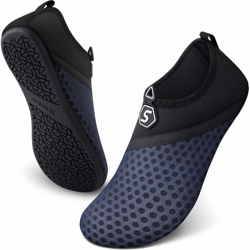 Seekway - Zapatos De Agua Para Hombre Y Mujer, Estilo De Met