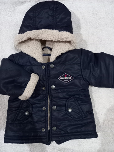 Campera Minimimo Azul Modelo 1965 Talle 6 Meses M (poco Uso)