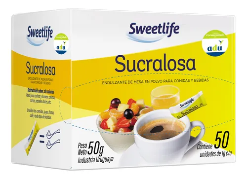 Edulcorante Sweetlife Sobre X 50 Un