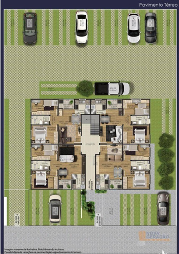 Apartamento Com 2 Dormitórios À Venda, 47 M² Por R$ 161.000,00 - Desvio Rizzo - Caxias Do Sul/rs - Ap0627