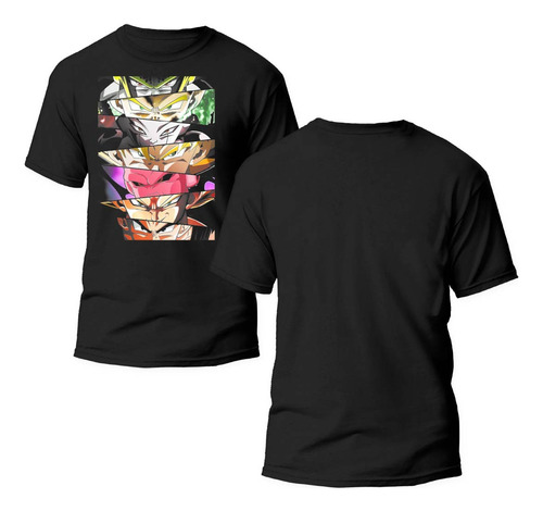 Playera Dragon Ball Estilo Épico 100% Algodón
