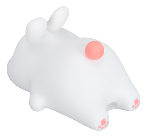 Luz De Silicona De Conejo Linda Usb Usb Recargable Lámpara