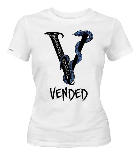 Camiseta Vended Logo Metal Rock Banda Dama Mujer Idk