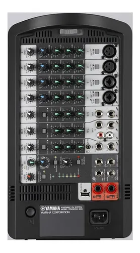 Kit De Som Yamaha Estúdio Stagepas 600i 680w + Mesa Kit De Som Yamaha Estúdio Stagepas 600i 680w + Mesa
