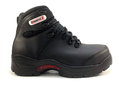 Bota Piel Industrial Seguridad Trabajo Casco Hombre Uniroyal