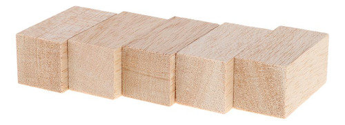 3 Letrero De Madera En 30x30x80mm