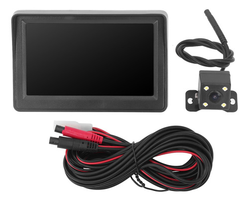 Kit De Monitor De 4,3 Pulgadas Para Cámara Trasera Con Panta