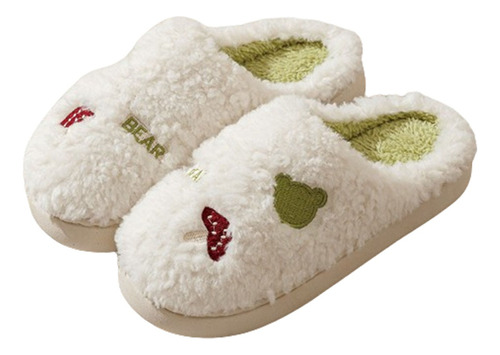 Pantuflas Peluche Mantener Caliente Suaves Y Cómodo Unisex