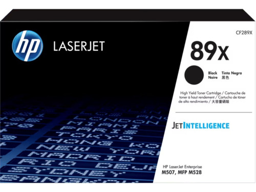 Cartucho De Tóner Hp 89x Negro Laserjet Original Cf289x Pg 1