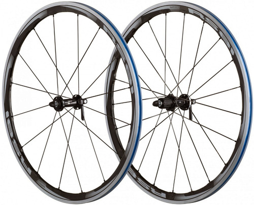 Ruedas Shimano Rs81 C35 700c R28 10/11 Vel 16 Y 21 Rayos
