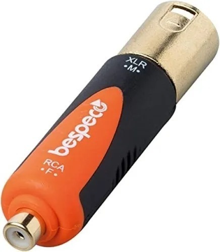 Adaptador Ficha Rca Hembra A Xlr Macho Bespeco Slad315