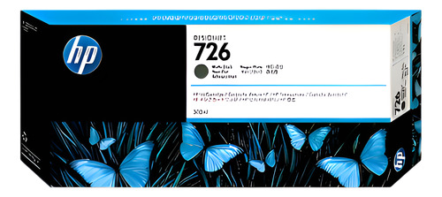 Cartucho Original Hp 726 Negro Mate 300 Ml Ch575a