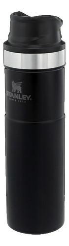 Vaso térmico Stanley Classic Trigger-Action Travel lisa color matte black 591mL 12V