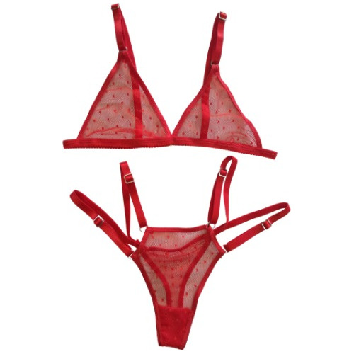 Imagen 5 de 10 de Conjunto Ropa Interior Mujer Bralette Regulable | Sydney