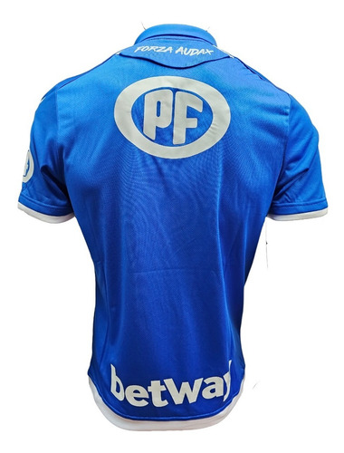 Imagen 2 de 10 de Camiseta Audax Italiano 2023 Macron Tercera Azul Original