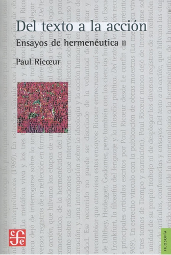 Del Texto A La Accion - Ensayos De Hermeneutica 2 - Paul Ric