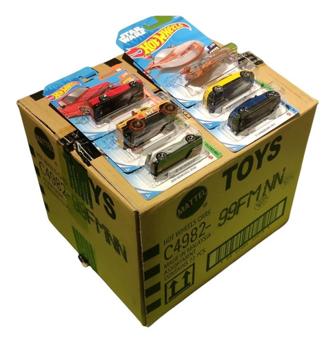 Combo 50 Carros Nuevos Hot Wheels Y Matchbox En Blister Lote