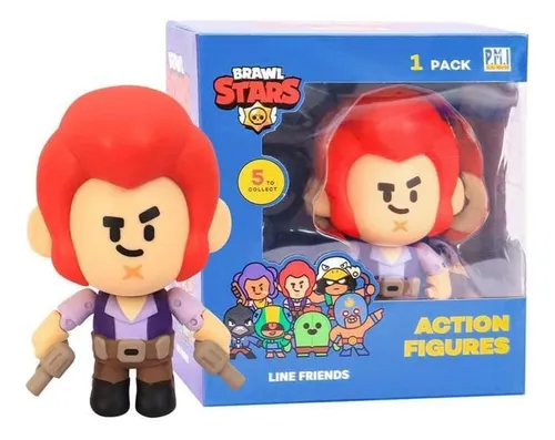 Figura De Acción P.m.i. Brawl Stars Colt De La Colección De