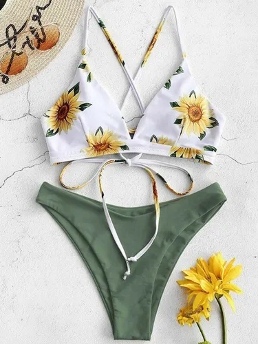 Ropa interior de girasoles sale
