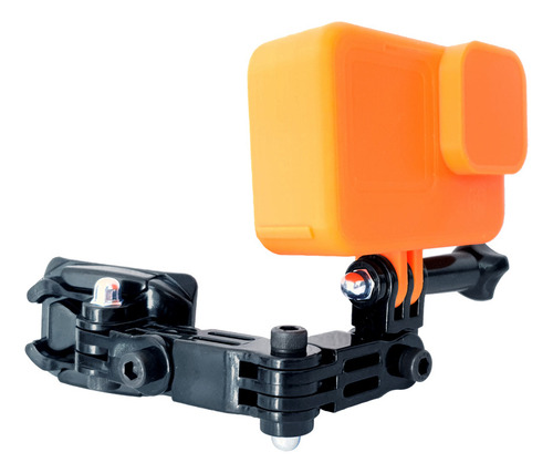 Base Kit Mentón Casco Compatible Gopro Cámara Deportiva Fse