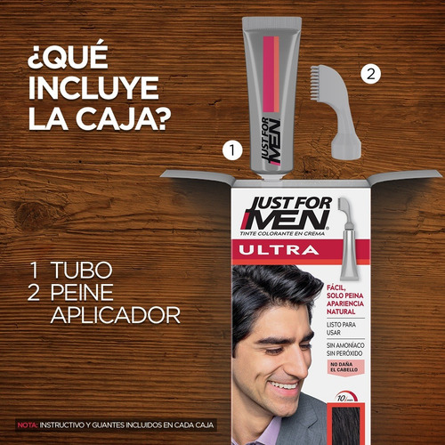 Just For Men Ultra Negro 3 Pack