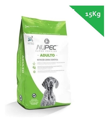 Nupec 15kg Alimento Perro Croqueta Adultos